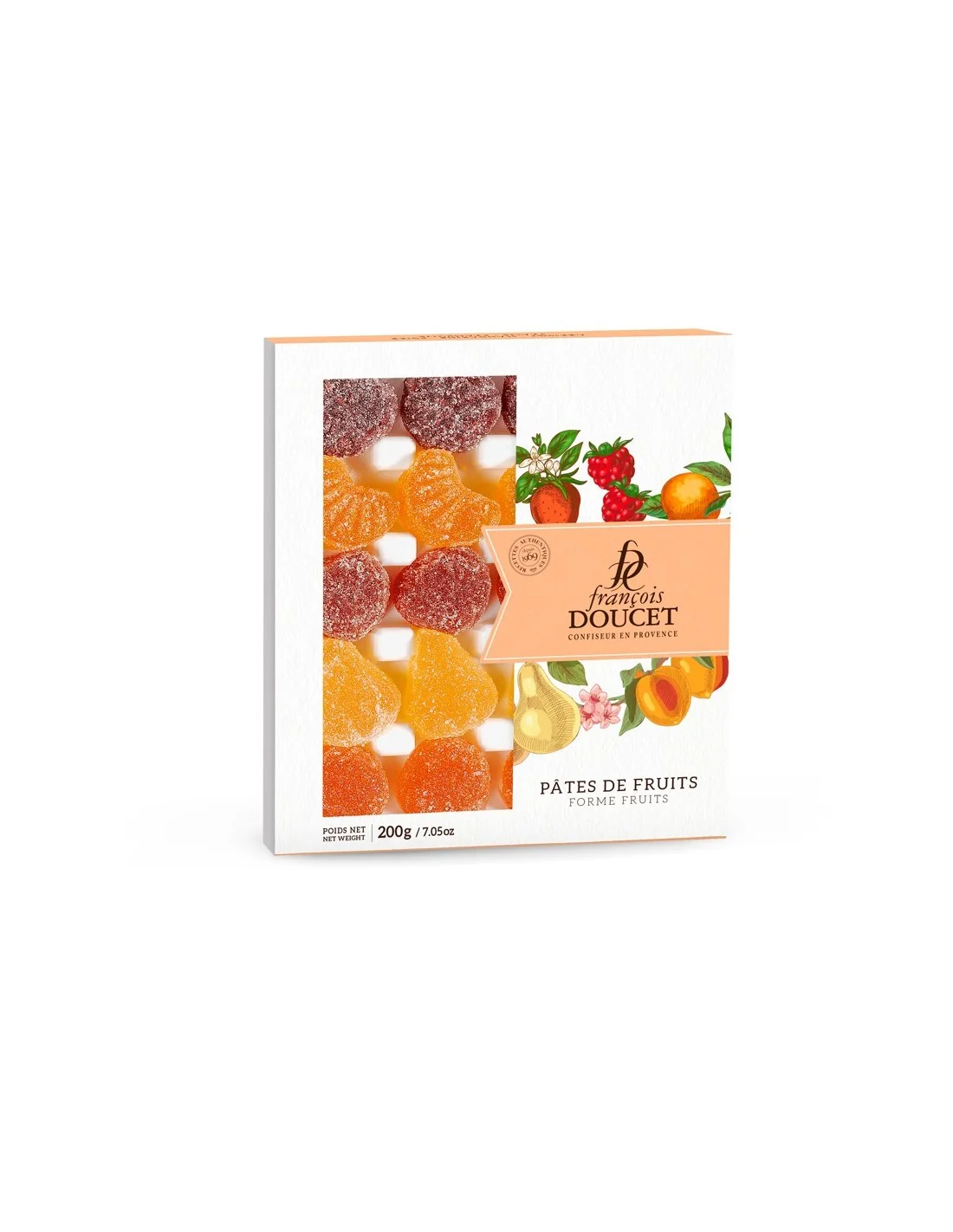 Coffret 18 pâtes de fruits