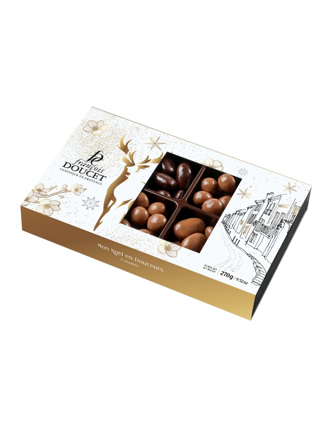 Coffret Noël Chocolats Caramel - François Doucet Confiseur