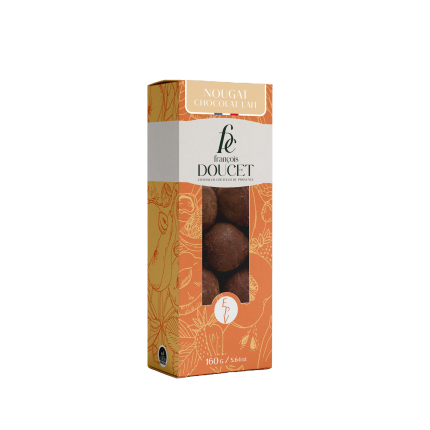Nougat enrobé chocolat lait