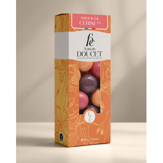 Amour de Cerise - Pâte de fruits cerise enrobée de gianduja