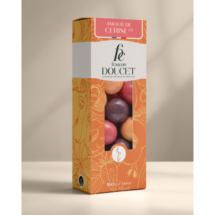 Amour de Cerise - Pâte de fruits cerise enrobée de gianduja