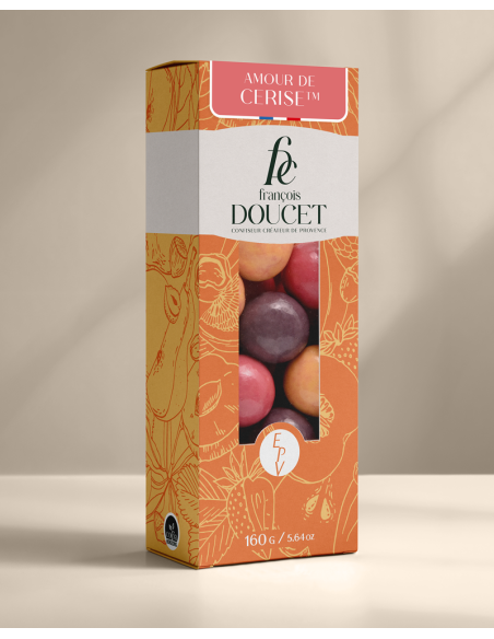 Amour de Cerise - Pâte de fruits cerise enrobée de gianduja