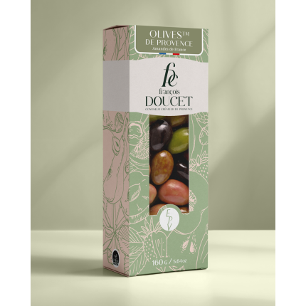 Olives™ de Provence - Amandes Enrobées de Chocolat noir