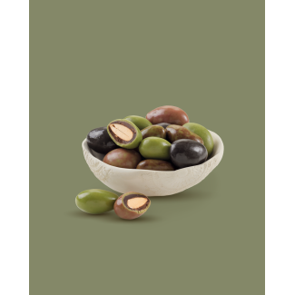 Olives™ de Provence - Amandes Enrobées de Chocolat noir 2