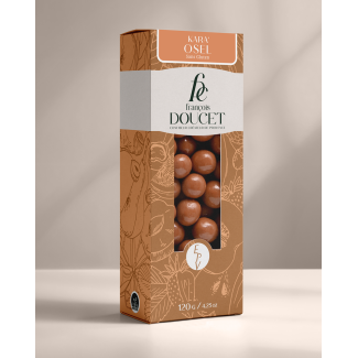 Kara'Osel - Céréales sans gluten enrobées de chocolat lait goût caramel et d'une pointe de fleur de sel