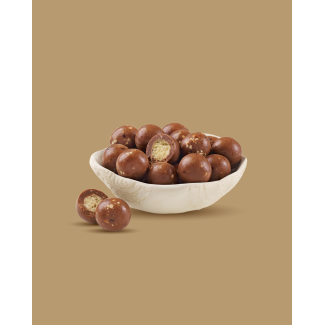 Kara'liné - Céréales sans gluten enrobées de chocolat lait praliné aux éclats de noisettes torréfiées 2