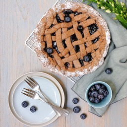 Tarte Linzer à la Myrtille